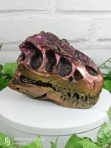 3D T-Rex skull ornament