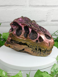 3D T-Rex skull ornament
