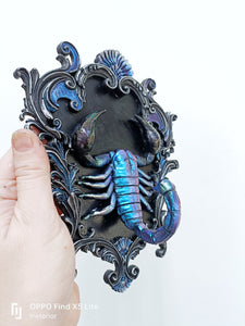 Blue jewellery holder
