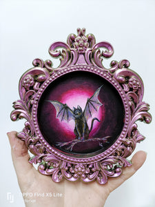 Gothic cat art