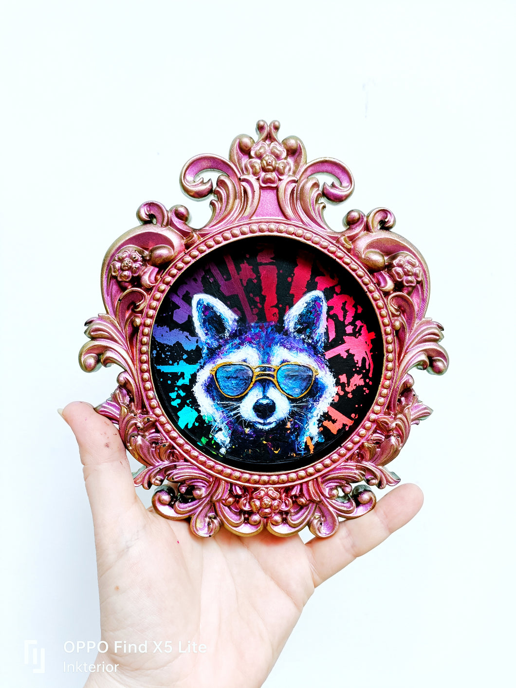 Raccoon art