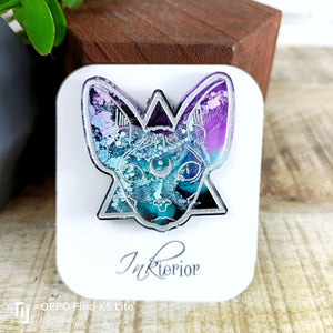 Sphynx cat geometric magnet