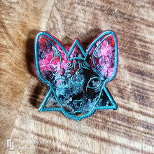 Sphynx cat geometric magnet
