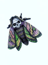 Death head hawk moths art