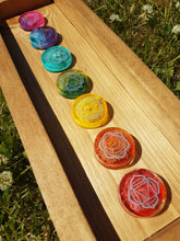 Chakra resin wall art box frame