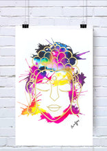 Buddha Watercolour Wall Art Print
