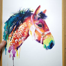 Horse painting
