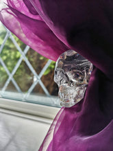 Solid resin skull curtain tie backs