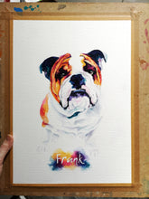 Pet Portrait Watercolour Original