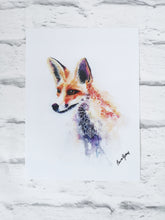 Fox Mandala Watercolour Art Prints