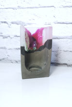 Resin And Concrete Tealight Candle Holder