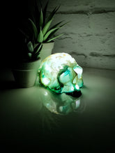 Resin Filigree Skull With Led Lights