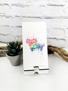 Phone stand with your choice of art