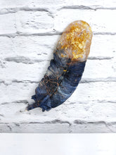 Resin Feather Wall Art Light