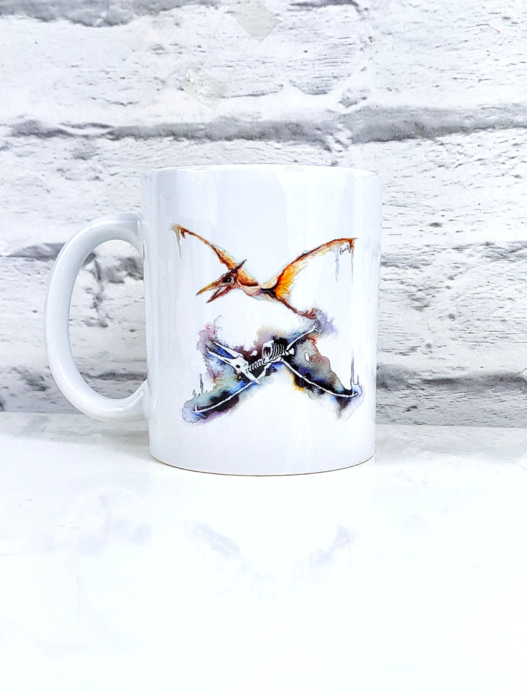 Pterodactyl Dinosaur Watercolour Kitchen Accessories