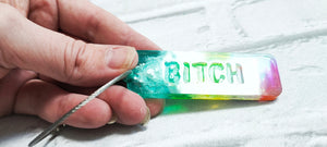 profanity keyring - Bitch