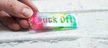 profanity keyring - fuck off