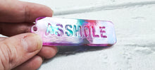 Sweary profanity keyring - Asshole