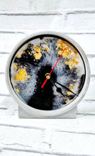 Resin mantle clock