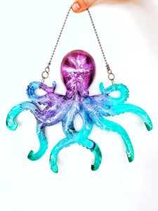 Octopus Resin Jewellery Stand/ Wall Key Hanger