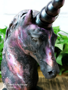 Galaxy unicorn ornament