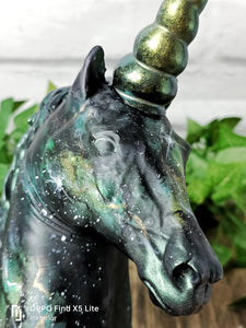 Galaxy unicorn ornament