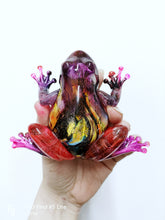 Resin frog ornament