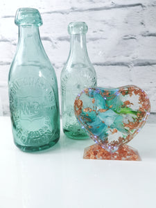 Heart Shape Resin Light Stand