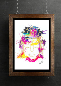 Buddha Watercolour Wall Art Print