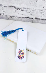 Geometric Tiger Bookmark