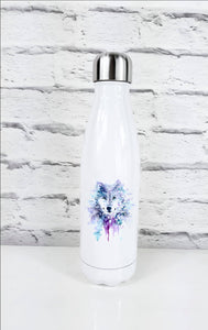 Geometric Wolf Thermal Water Bottle