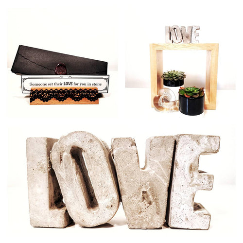 Set your love in stone gift set