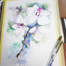 Stunning Flower Watercolour