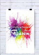 Everything Happens for a Reason Wall Art