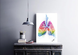 Watercolour Lungs Accessories