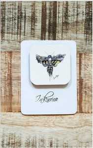 Death Head Moth Magnet