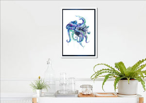 Octopus Watercolour Accessories
