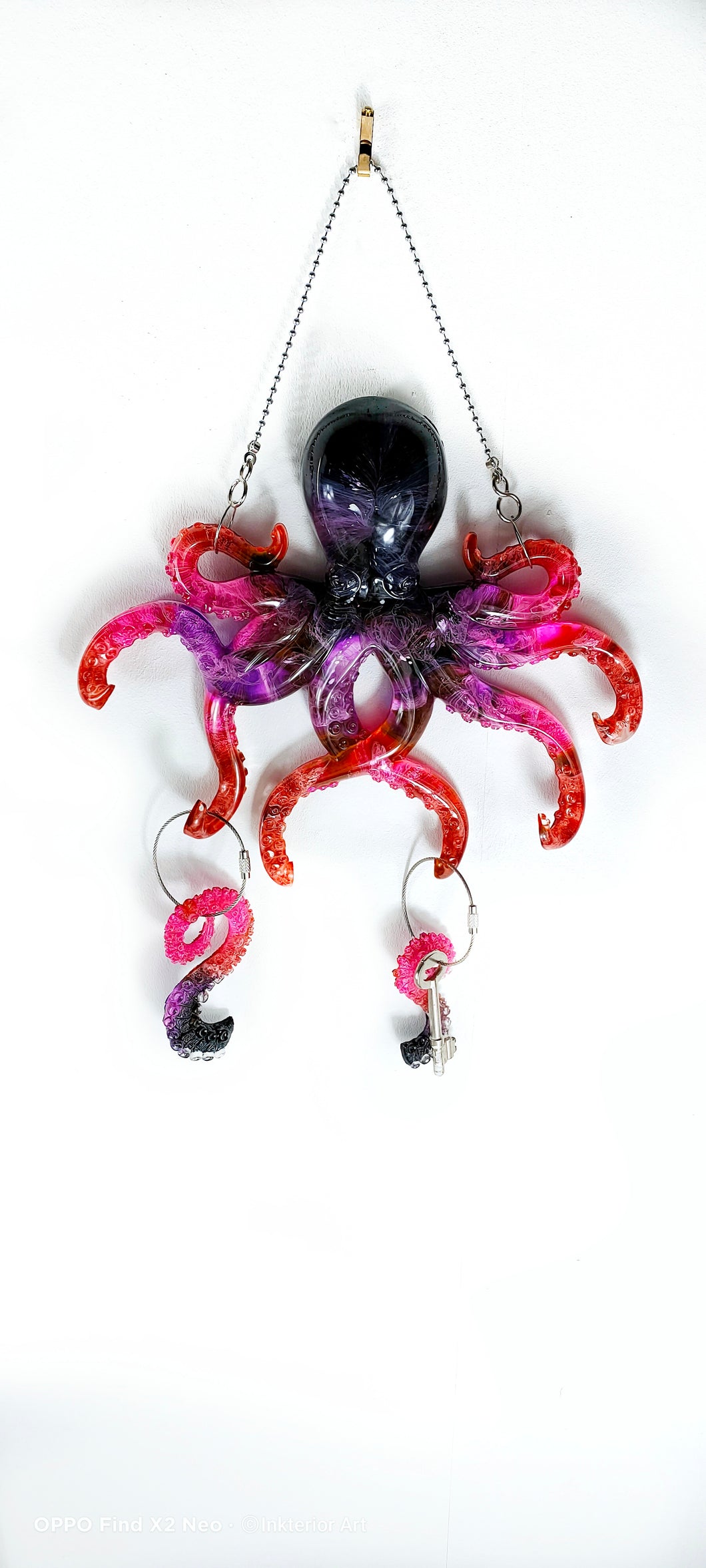 octopus jewelry stand/ key hanger