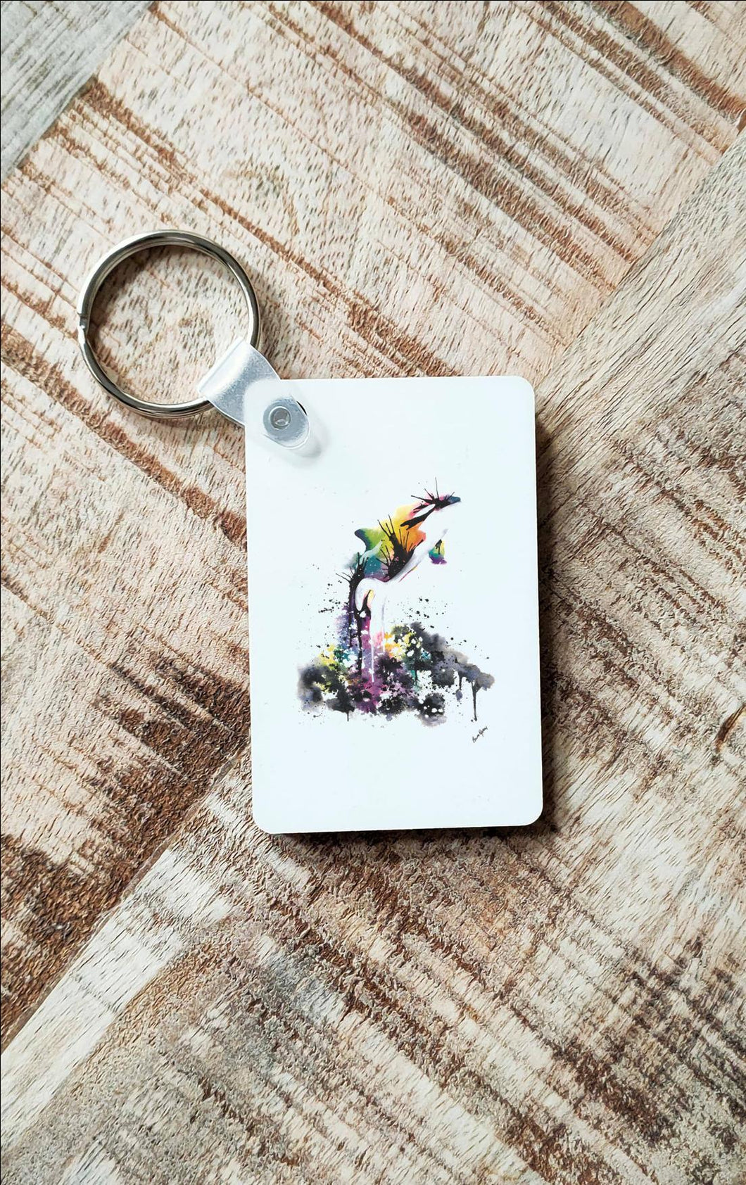 Orca Whale Keyring