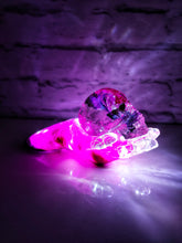 Hand and Skull Resin LED Light